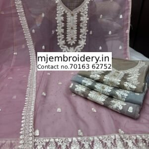 fancy top multi penal +800 +500 ariyani design for suit and dupatta